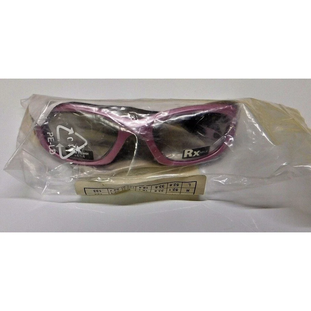 New Liberty Sport Rec Specs LS-300 Goggles Glasses Frame Light Purple 53-17-130